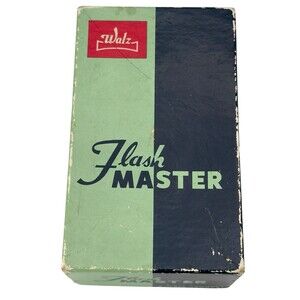 Walz Compact Flash Master Camera Orig Box Eveready 215 22.5V Battery VTG Display